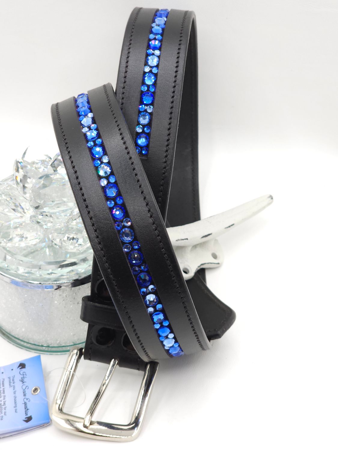 Belt - 1 Row  NO Snag Crystal Belt, Select Crystal Color, Custom Sizing
