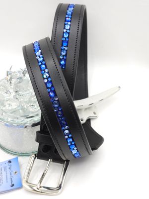 Belt - 1 Row  NO Snag Crystal Belt, Select Crystal Color, Custom Sizing