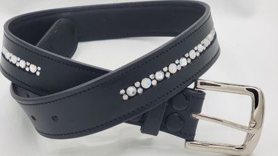 Belt - 1 Row  NO Snag Crystal Belt, Select Crystal Color, Custom Sizing