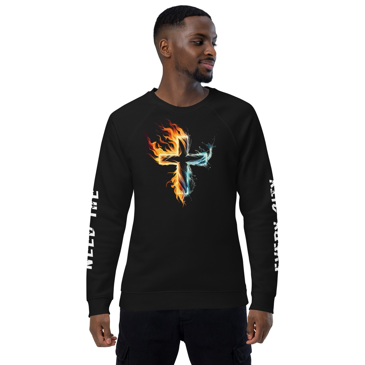 The Revival X Fire and Water raglan sweatshirt
