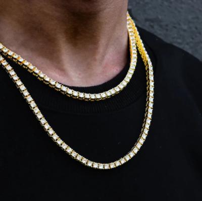 Iced Out Tennis Chain