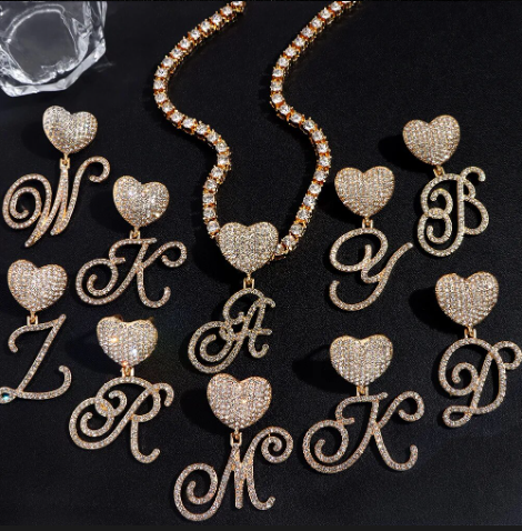 Tennis Chain (Initials Pendent)