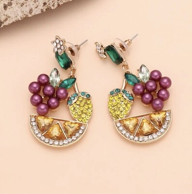 Fruit Basket Earrings