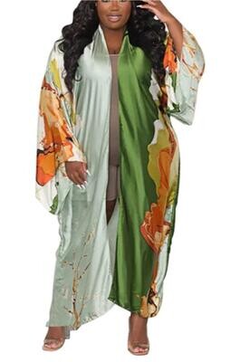 Green base Kimono