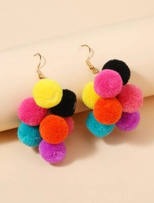 Colorful puffs