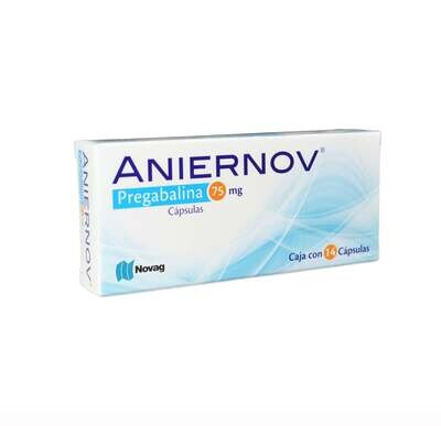ANIERNOV 75 MG 14 CAP
