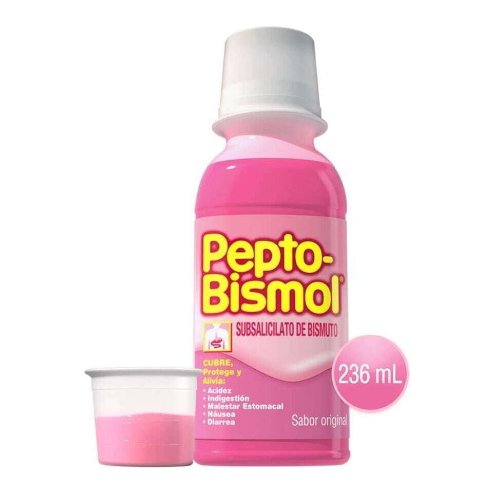PEPTO-BISMOL SABOR ORIGINAL 1.75 G/100 ML SUSP 236 ML