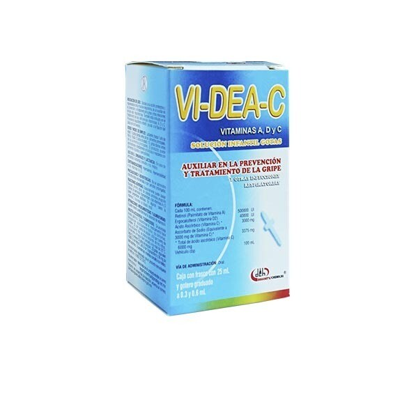 VI-DEA-C 5000 UI/60 MG/400 UI GOT 25 ML
