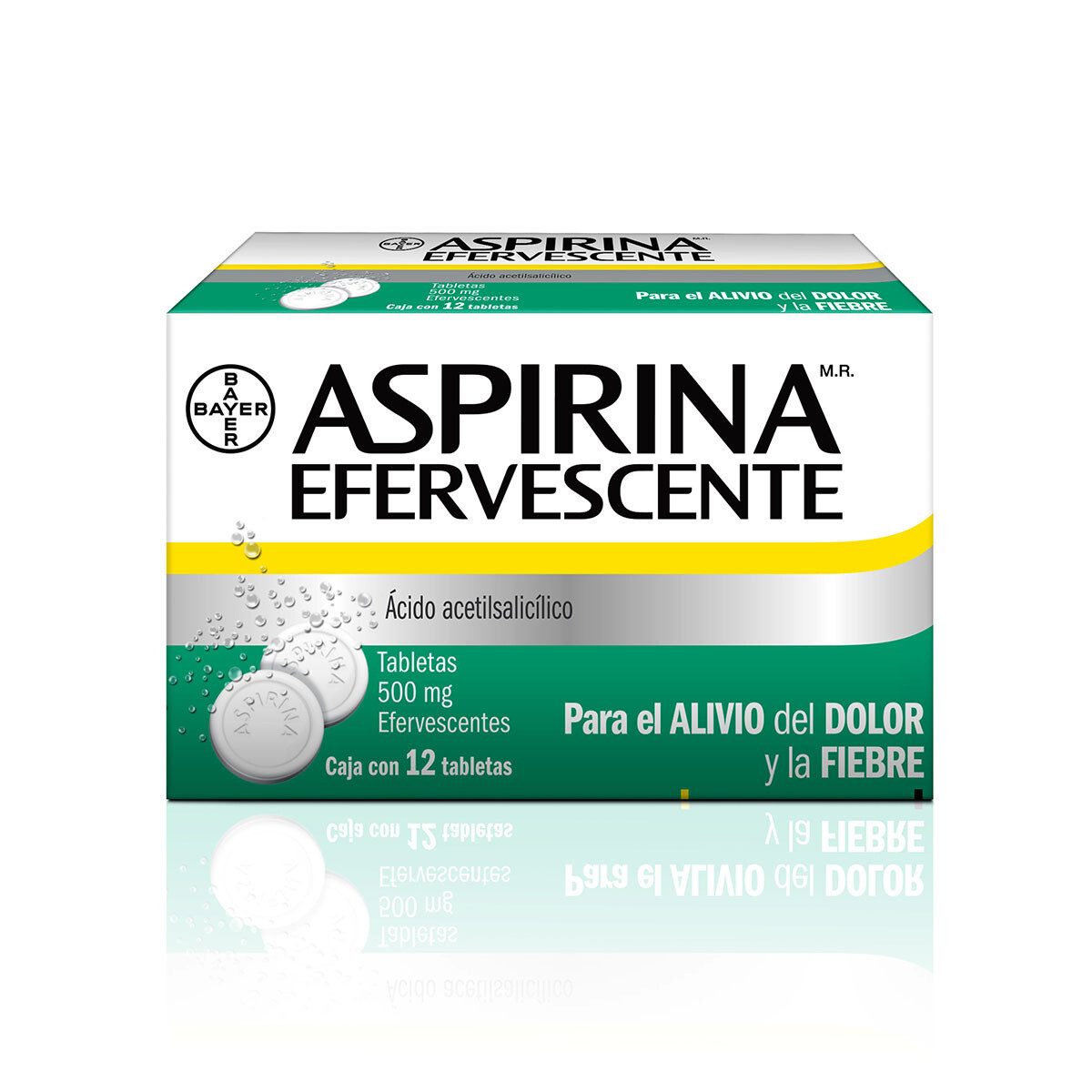ASPIRINA EFERV 500 MG 12 TAB