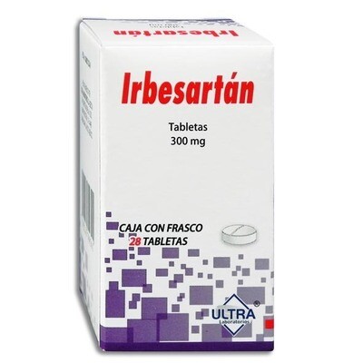 IRBESARTAN 300 MG 28 TAB ULTRA