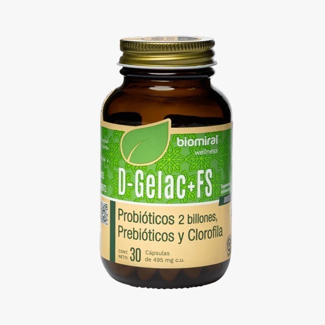 D-GELAC+FS 495 MG 30 CAP