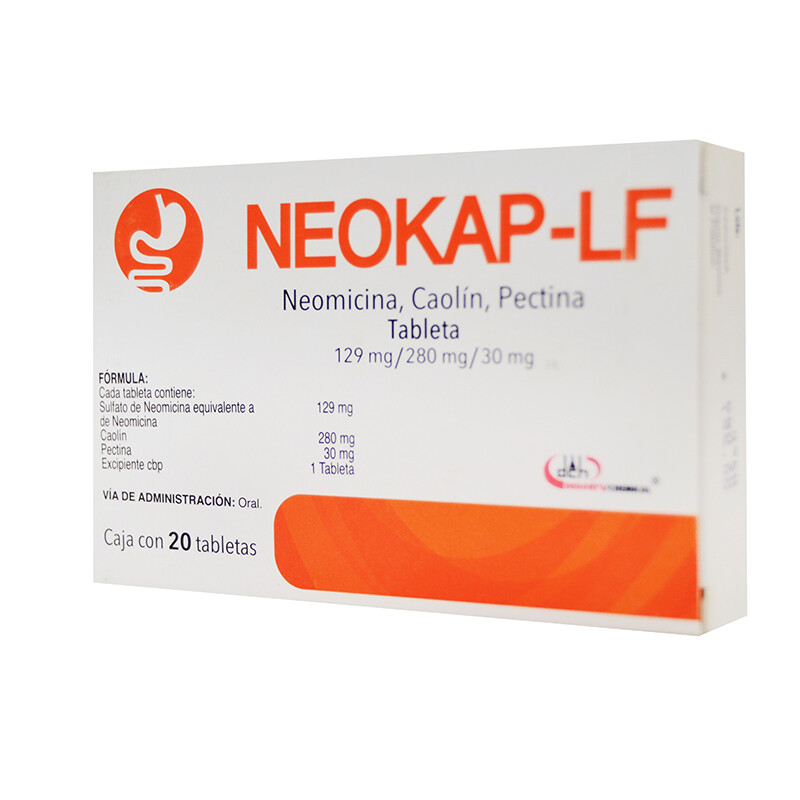 NEOKAP-LF 129/280/30 MG 20 TAB