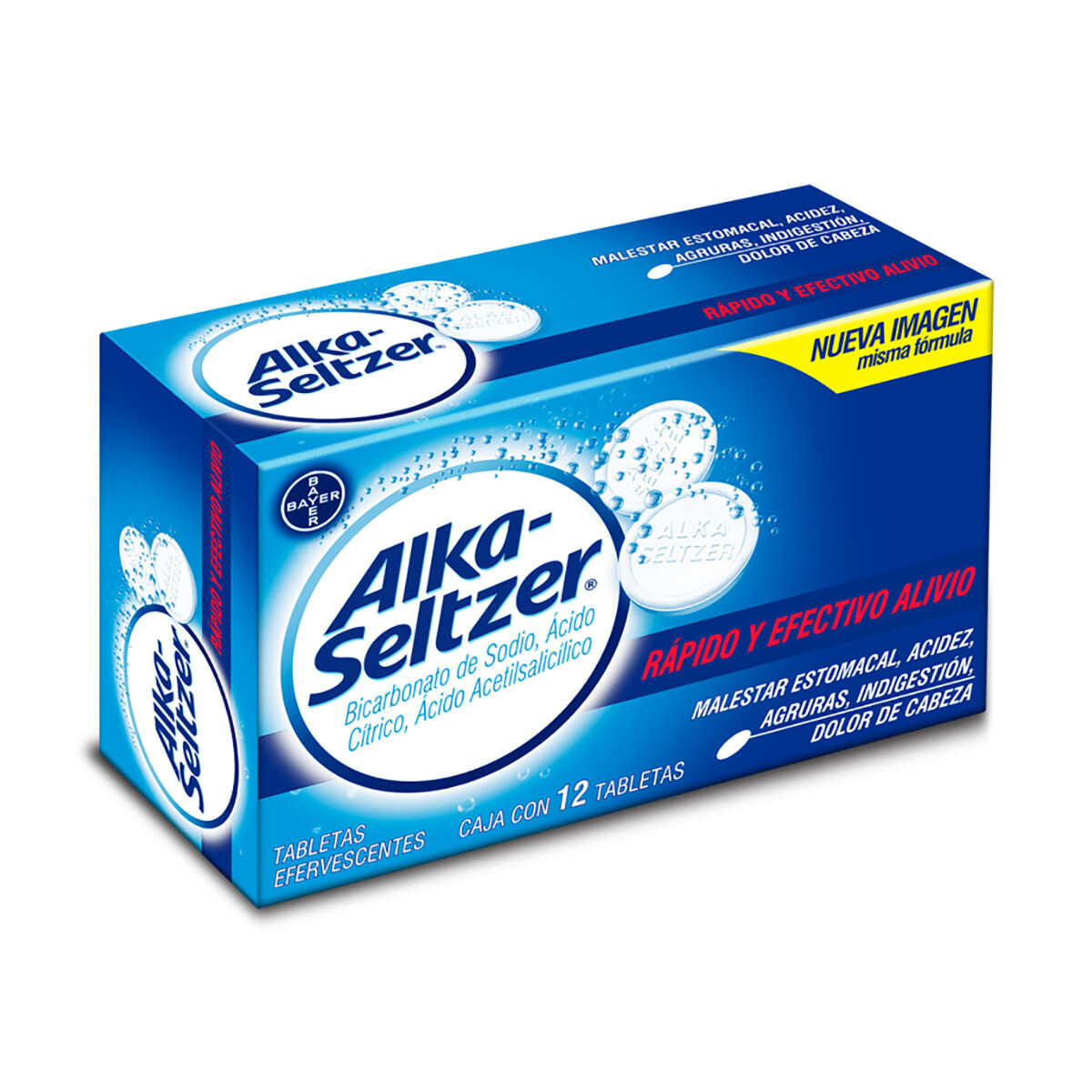 ALKA-SELTZER 12 TAB EFERV
