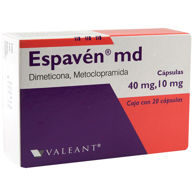 ESPAVEN MD 40/10 MG 20 CAP