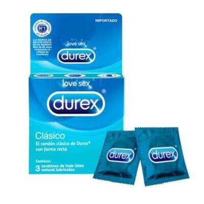 DUREX 3 CONDONES