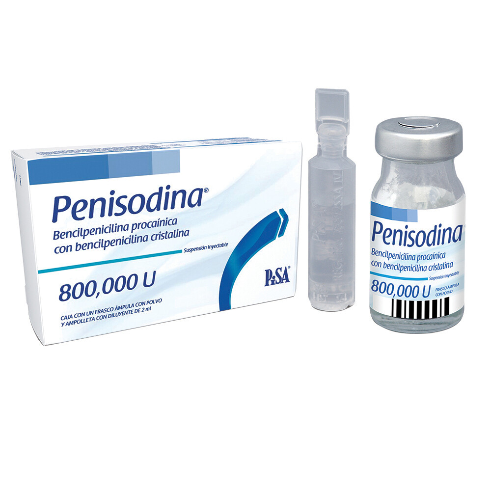 PENISODINA 800,000 UI/2 ML AMP
