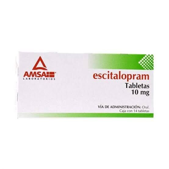 ESCITALOPRAM 10 MG 14 TAB AMSA