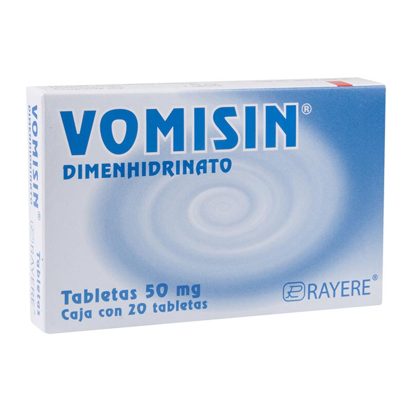 VOMISIN 50 MG 20 TAB