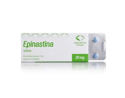EPINASTINA 20 MG 10 TAB LABORATORIO SCHOEN