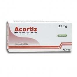 ACORTIZ 25 MG 20 TAB