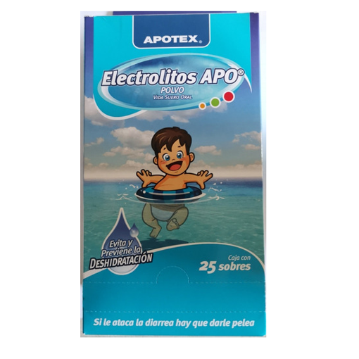 ELECTROLITOS CJA 25 SOB NATURALES APO