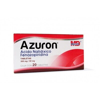 AZURON 500/50 MG 20 TAB