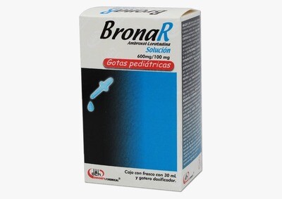 BRONAR 600/100MG/5/ GOT 30 ML