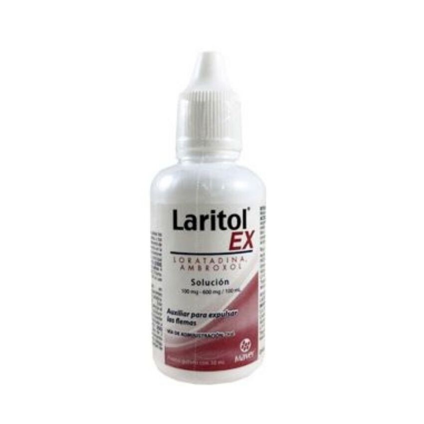LARITOL EX 100/600/100MG GOT  30 ML
