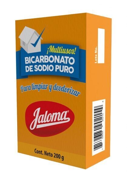 BICARBONATO DE SODIO PURO CAJA 200 G JALOMA