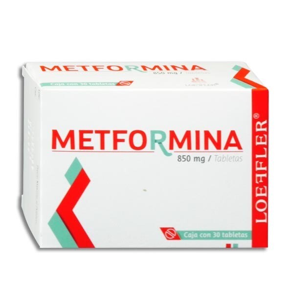 METFORMINA 850 MG 30 TAB LOEFFLER