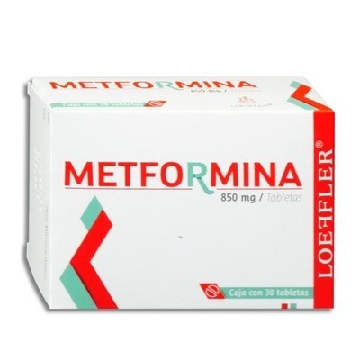 METFORMINA 850 MG 30 TAB LOEFFLER