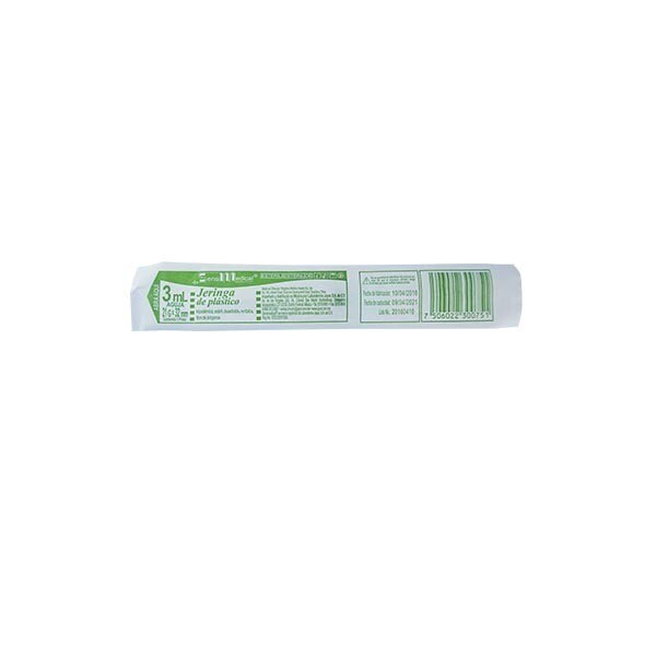 JERINGA 3 ML VERDE 21GX32MM PZA SENSI MEDICAL