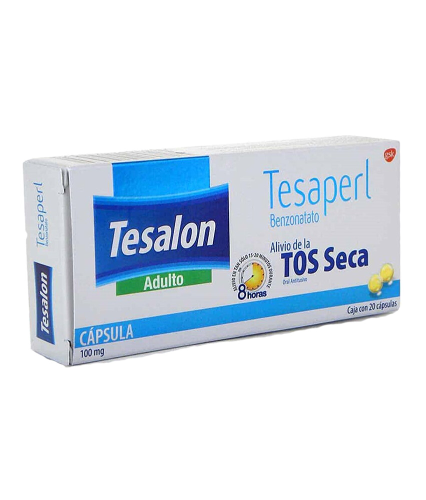 TESAPERL TESALON ADULTO 100 MG 20 CAP