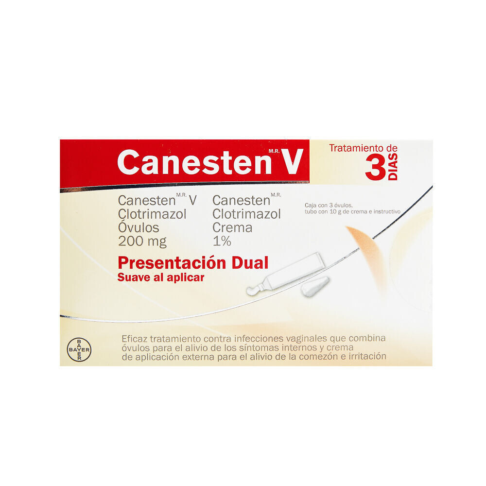 CANESTEN V 200 MG 3 OVULOS