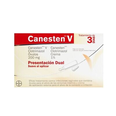 CANESTEN V 200 MG 3 OVULOS