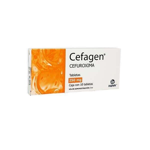 CEFAGEN 250 MG 10 TAB
