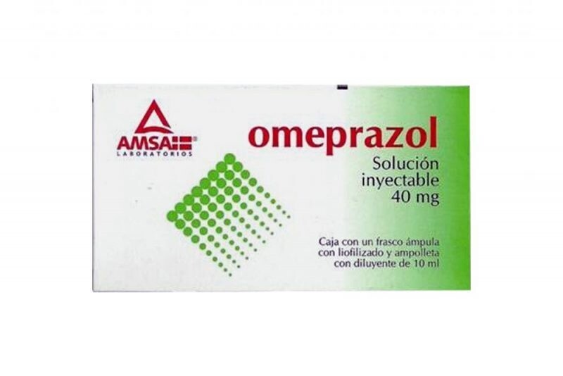 OMEPRAZOL 40 MG/10 ML AMP IV AMSA