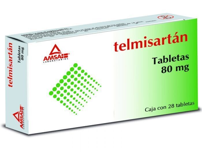 TELMISARTAN 80 MG 28 TAB AMSA