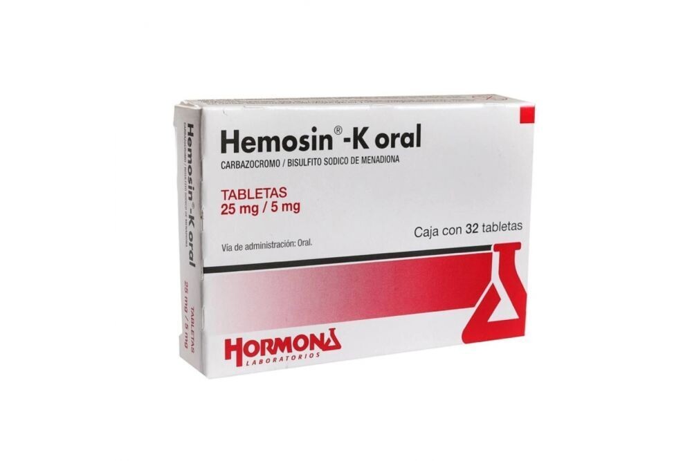 HEMOSIN-K 25/5 MG 32 TAB