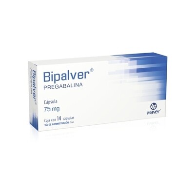 BIPALVER 75 MG 14 CAP