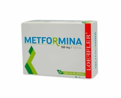 METFORMINA 500 MG 40 TAB LOEFFLER