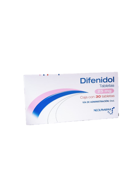 DIFENIDOL 25 MG 30 TAB NEOLPHARMA
