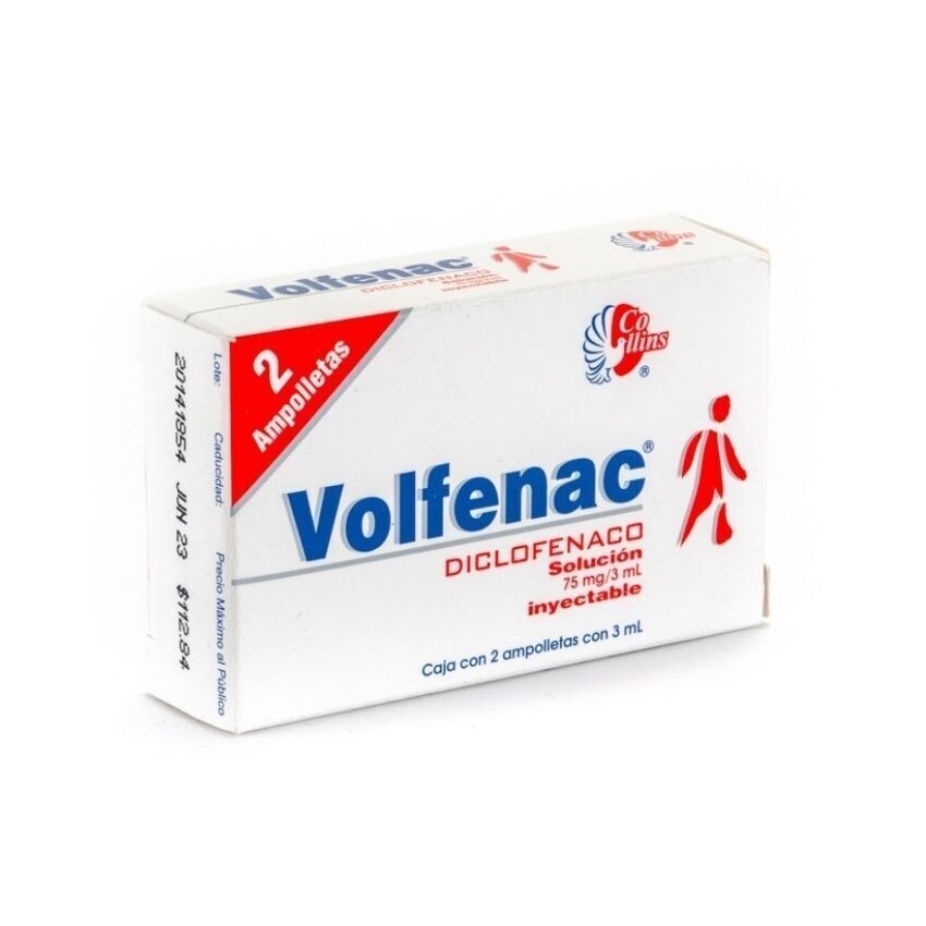 VOLFENAC 75 MG/3 ML 2 AMP