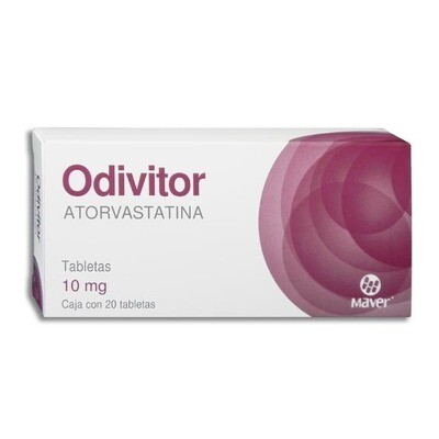 ODIVITOR 10 MG 20 TAB