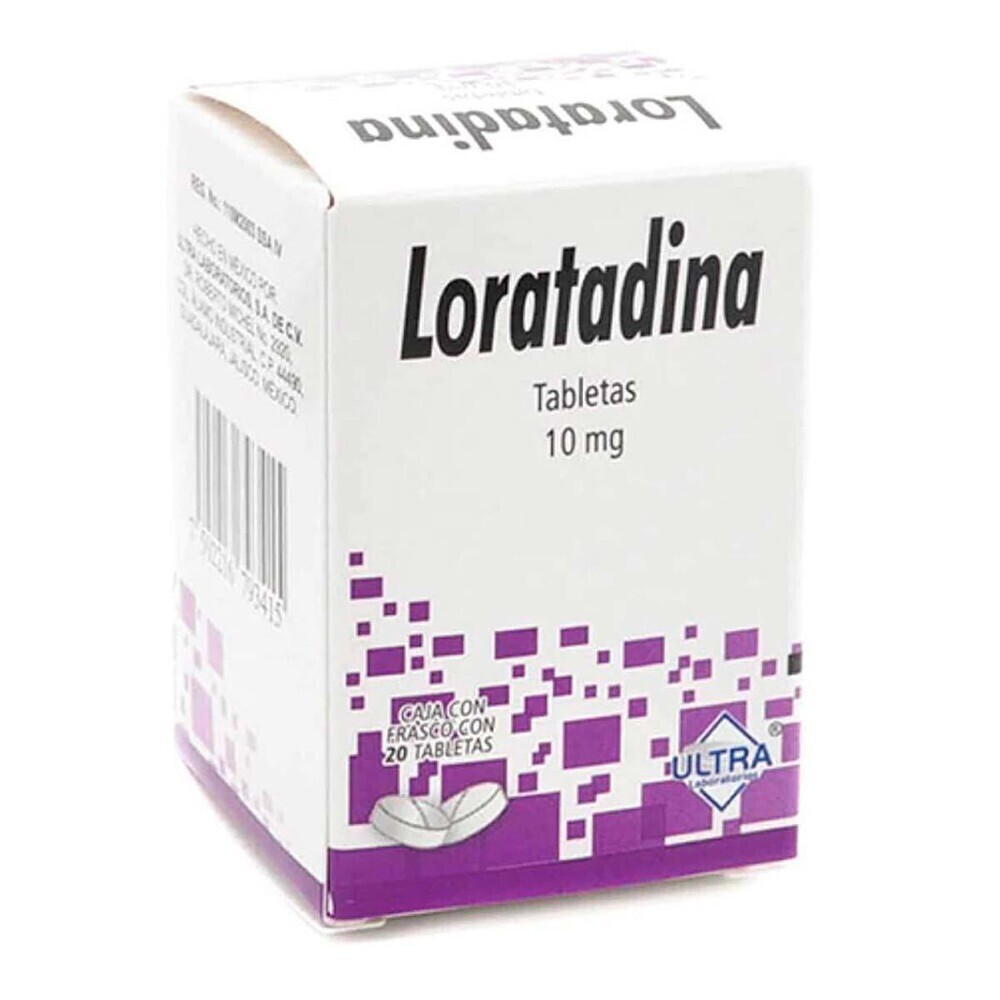 LORATADINA 10 MG 20 TAB ULTRA