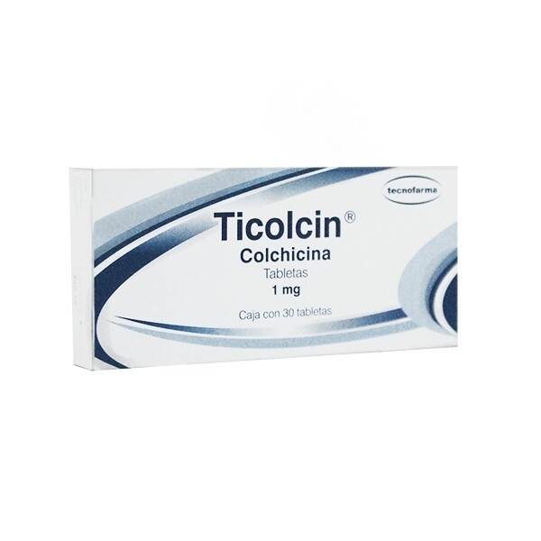 TICOLCIN 1 MG 30 TAB