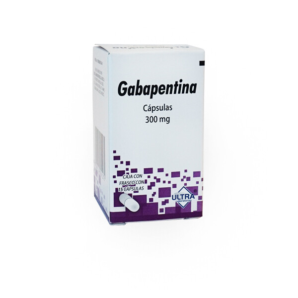GABAPENTINA 300 MG 15 CAP ULTRA
