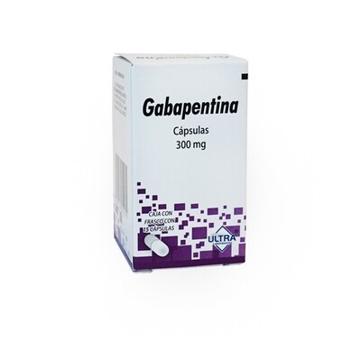 GABAPENTINA 300 MG 15 CAP ULTRA