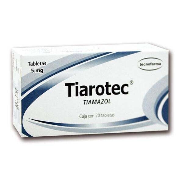 TIAROTEC 5 MG 20 TAB
