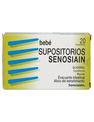SENOSIAIN BEBE 20 SUPOSITORIOS